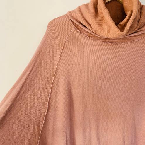 Free People We the Free Pullover Turtleneck Top in Terra Cotta size XS/S