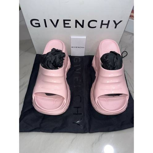 Givenchy  Marshmallow Wedge Sandals in Light Pink 40 10 New with box Womens Slide