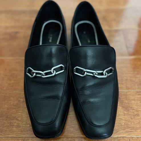 Rag and Bone  ASLEN BLACK LEATHER LOAFER