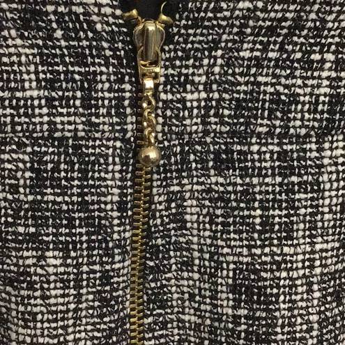 Kate Spade  Tweed Judy Pencil Skirt SIze 00 B & W