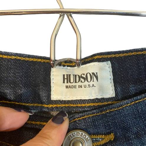 Hudson Jeans Hudson Liberty Blue Leigh Boyfriend Fit Pant Denim Jeans Women Sz 24