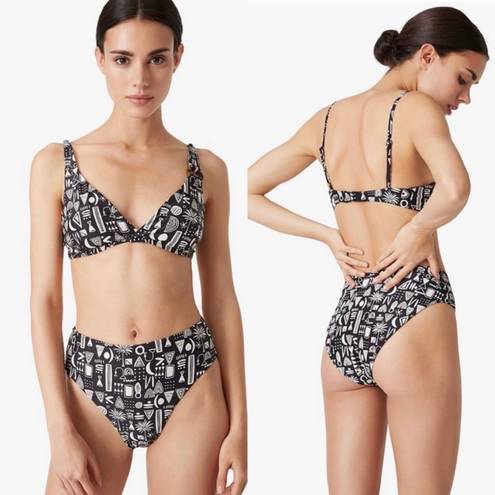 ONIA Medium Tribal Geo Sabrina Bikini Bottom