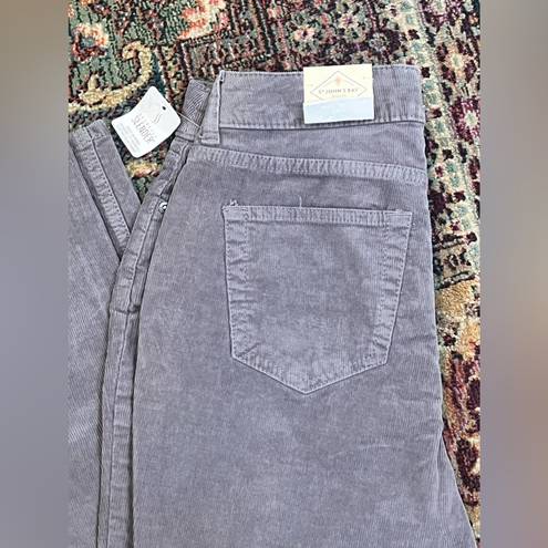 St. John’s Bay NWT  Secretly Slender Gray Corduroy Pants