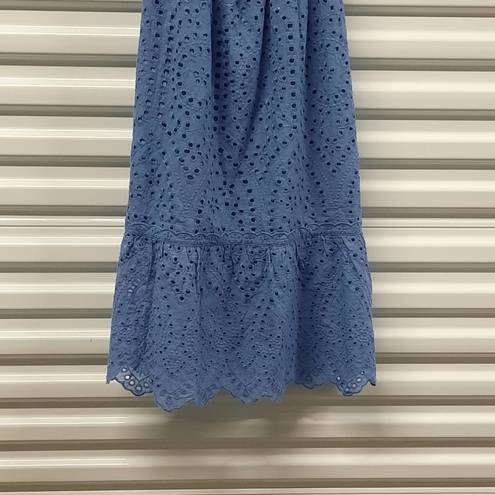 Betsey Johnson  Womens Dress Size Small Blue Off Shoulder