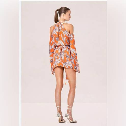 Alexis  Kellyn Mini Dress in Maldives Orange