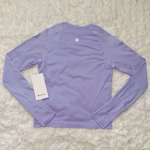 Lululemon Lilac Smoke Swiftly Tech Long Sleeve Shirt 2.0 *Race Length 