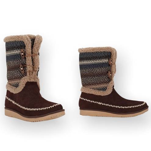 The Sak  Sasha Earth Stripe Fleece Lined Boots