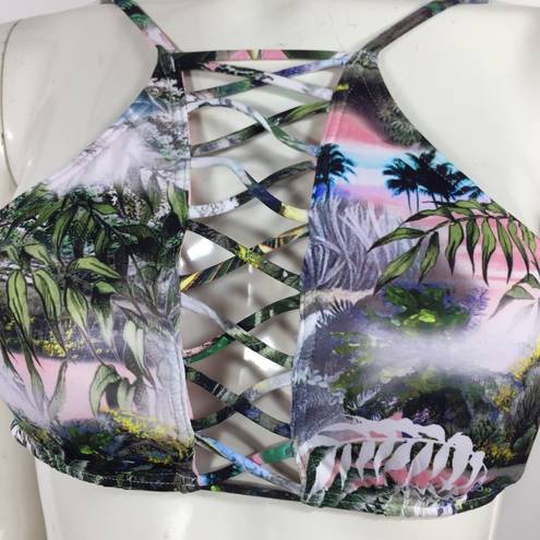 The Bikini Lab  Halter Bikini Top Size M