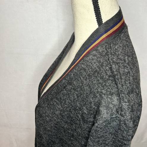 Acting Pro  Cardigan Womens Gray Knit Lounge Athleisure Long USA Sz XL