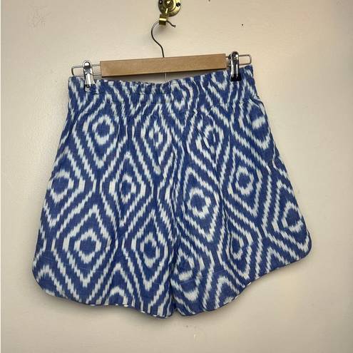 Azure Mirth Handmade Edition Track Shorts in  Ikat NWT Sz. M