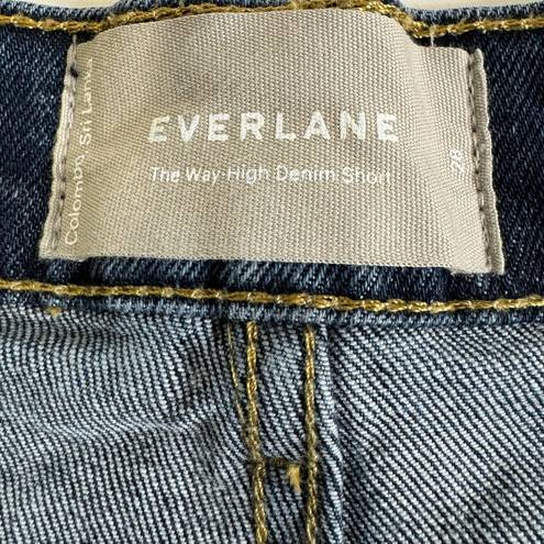 Everlane  Way High Denim Shorts Size 28