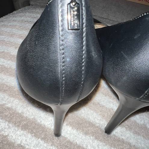 Coach  Vonna Pointed-Toe Pumps New Without Box Size 11-Black