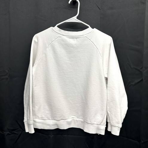 Zyia  Crewneck White Mountain Sweatshirt