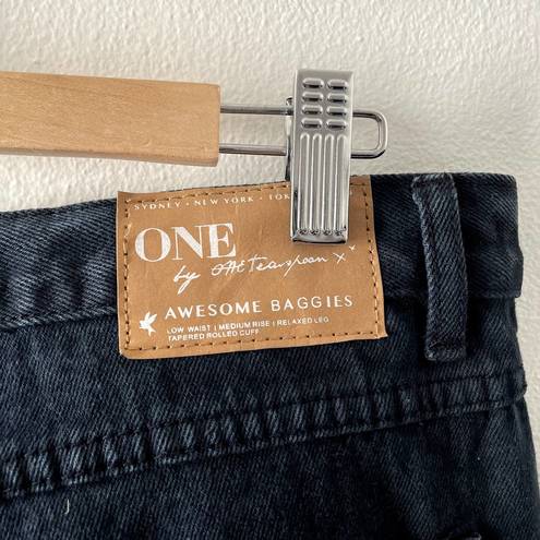 One Teaspoon  Jeans Womens 29 Blue London Awesome Baggies Distressed New NWT