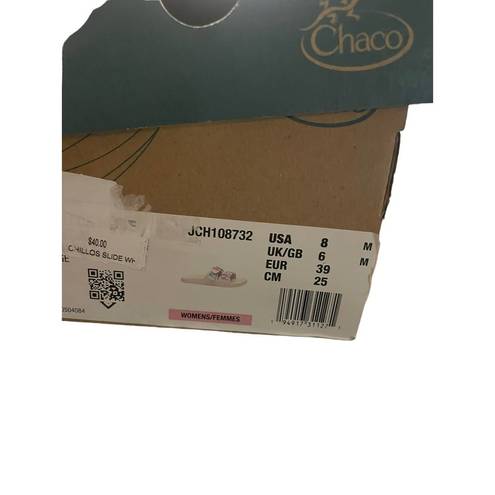 Chacos Chaco Chillos Slides Rainbow Color Size 8