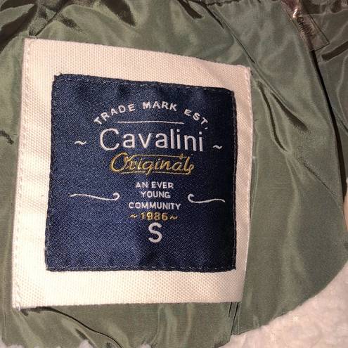 Cavalini  small olive green hunting puffer vest