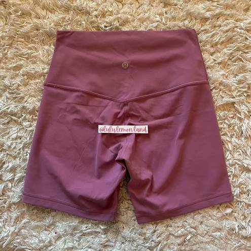 Lululemon Velvet Dust Align High-Rise Shorts 6” 