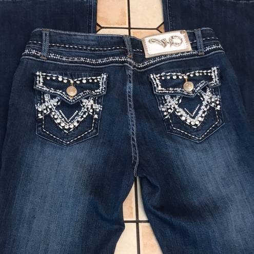 Only VO virgin  studded gems denim jeans size 9