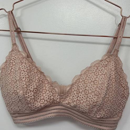 Hollister Women GILLY HICKS by  pink bralette size small