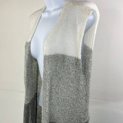 RD Style  Long Light sweater vest color block size Medium