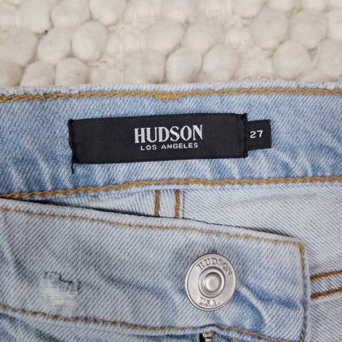 Hudson Jeans NWOT Hudson Lana Mid Rise Distressed Boyfriend Jeans Sz 27