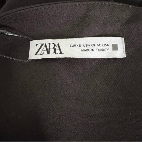 ZARA Black Strapless Top