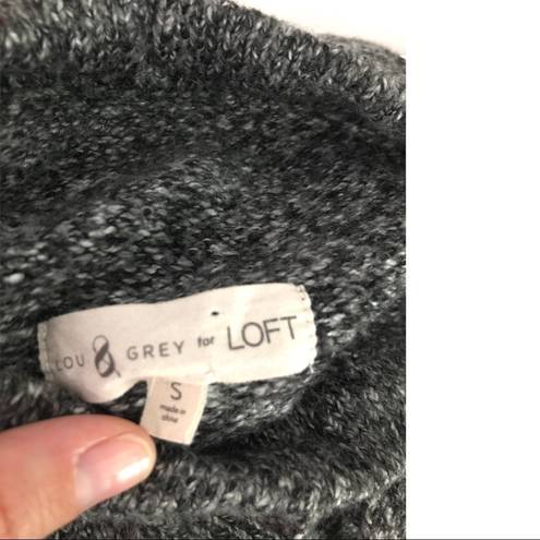 Lou & grey  for LOFT - Marled Grey Turtleneck - S