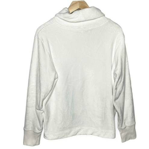 Athleta  Double Cozy Karma Funnel Neck Pullover Sweater (Sea Salt) - Medium