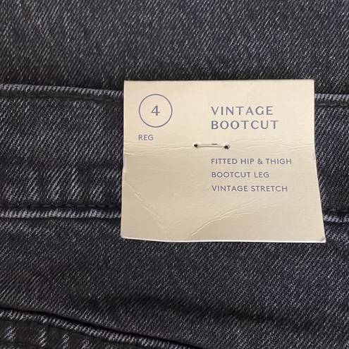 Universal Threads NWT Universal Thread Black Denim Bootcut "Vintage Stretch" Women's Jeans Size 4