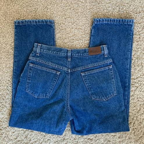 L.L.Bean *VTG*  Double L flannel lined high rise blue jeans