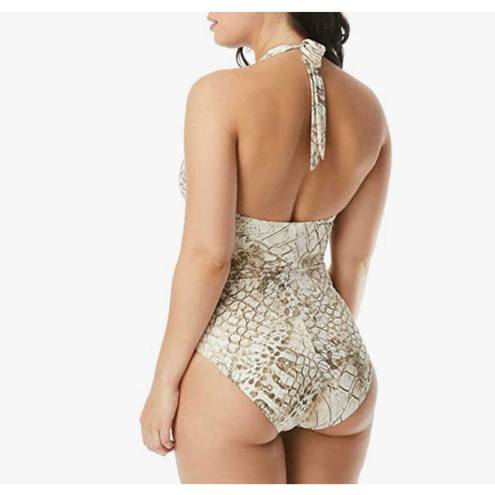 Coco reef  Contours Crocodile Twist Shaping One-Piece Swimsuit