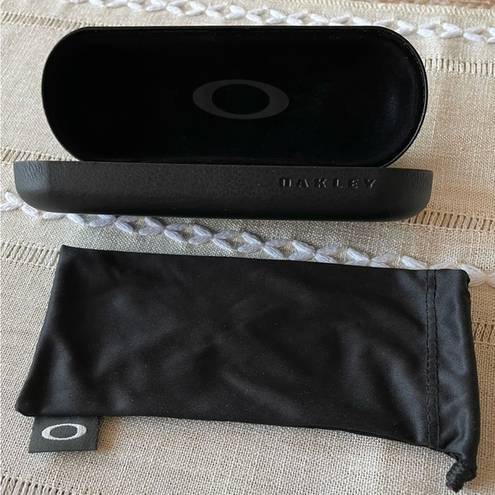 Oakley 😎Genuine  Eyeglass Black Hard Case & Microfiber Bag😎 🆕