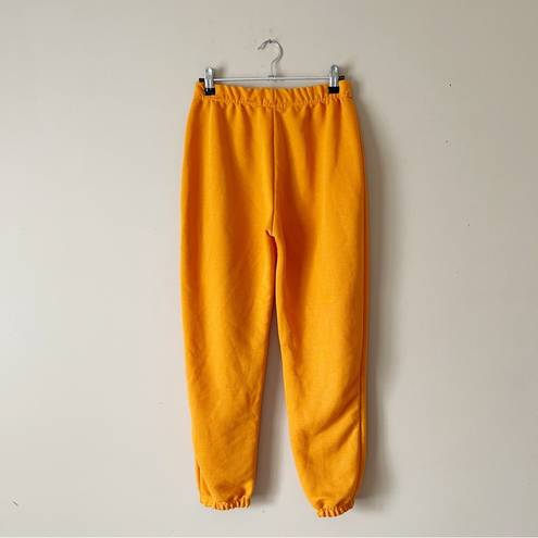 Pretty Little Thing  | Orange Joggers Sz 4