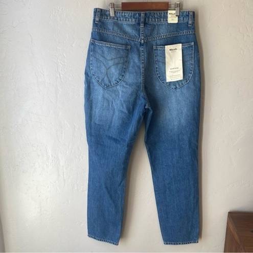 Rolla's NWT  Dusters Super High Rise Cigarette Tapered Leg Jeans in Medium Wash