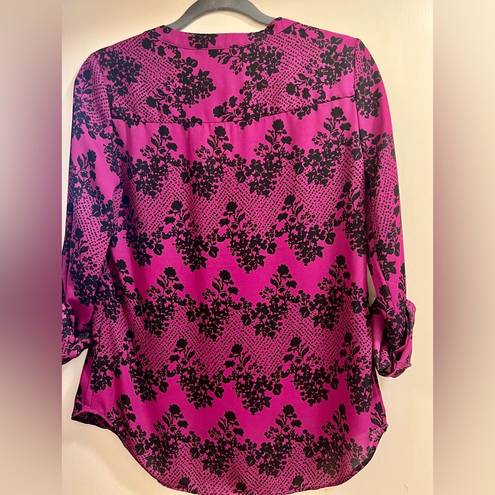 Candie's Candie’s Floral Chiffon Top/Blouse - (EUC) Medium