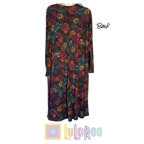 LuLaRoe LuLuRoe Sarah Many Colors Open Front Cardigan Duster Sweater Pockets Size Medium