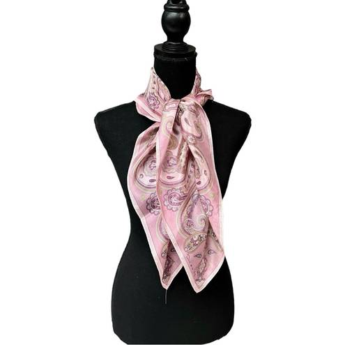 Oscar de la Renta  Vintage Silk Scarf