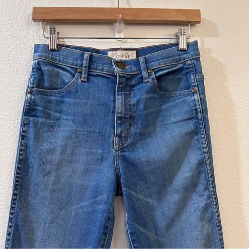 The Great  The Nerd Jeans Ankle Length Kick Flare Scout Wash Size 25