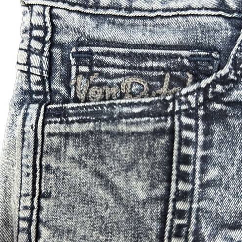 Von Dutch  Vintage SUPER RARE Reversible Denim Patchwork Skinny Jeans Size 27 (US