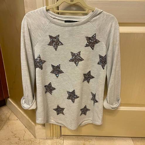 INC  Star three quartered sleeved Sweatshirt