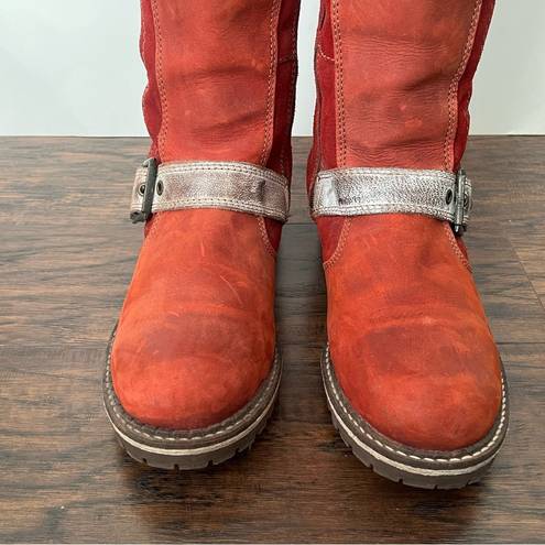 Krass&co Bos &  Brenda Boots Wool Lined Waterproof boots scarlet red 41