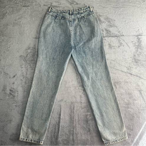 Tally Weijl  High Waist Distressed Mom Jeans Acid Wash