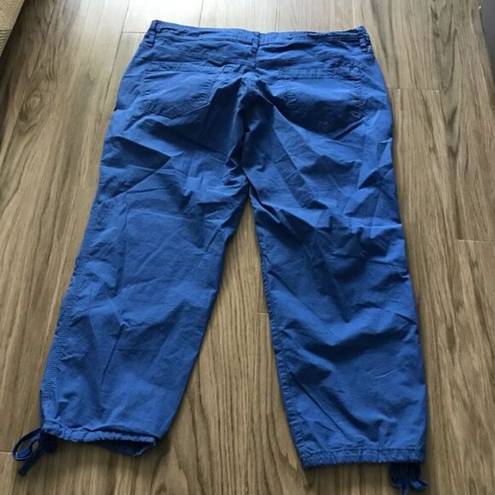 DKNY 3/$15 ‎ Jeans Royal Blue Crop Pants size 10