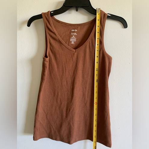 Sonoma BOGOF  Brown Ribbed Tank Top