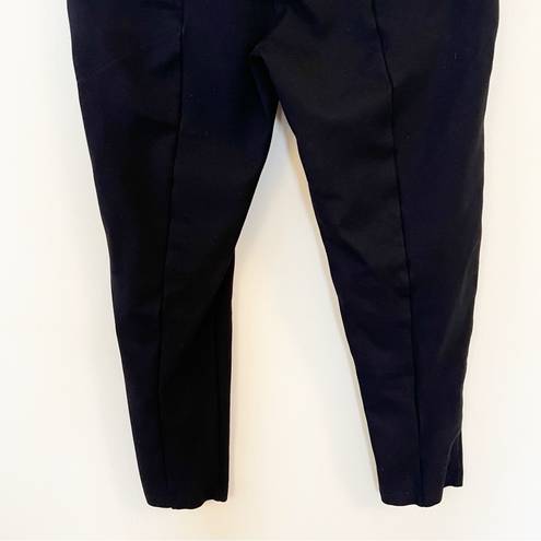 Betabrand  Journey Pants Skinny Cargo Pockets Size Large Black $78 Stretch Waist