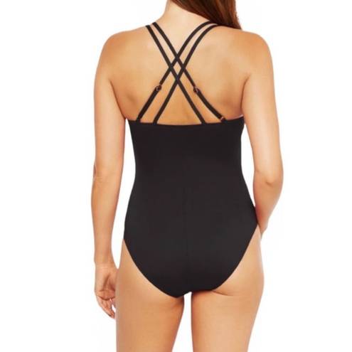 La Blanca New.  ruched tummy control swimsuit. Retails $135 size10