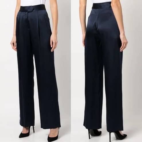 Michelle Mason NWT  Wide Leg Silk Trousers