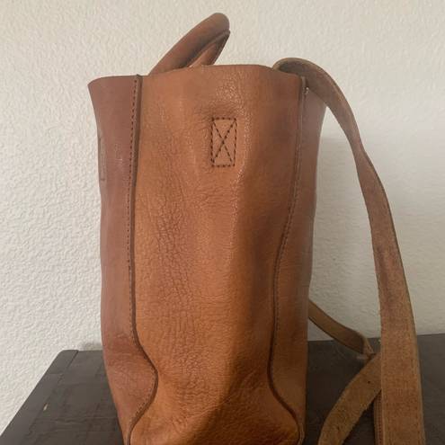 Urban Outfitters BDG Leather Tote Bag in Cognac color