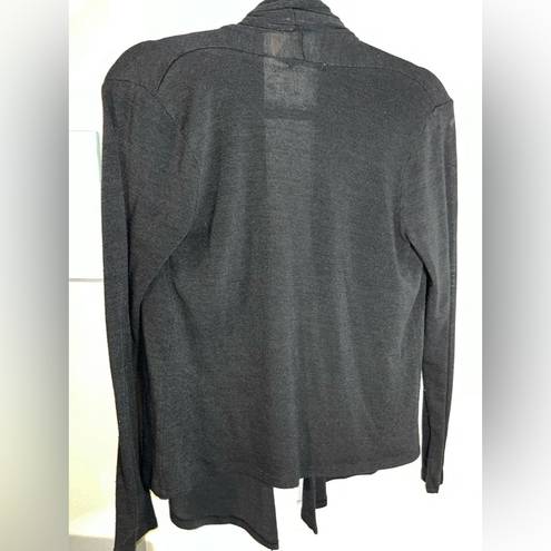 One Clothing  Solid Black Basic Staple Piece Cardigan Size Medium