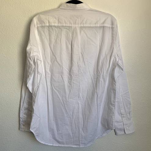 Everlane NWT  The Silky Cotton Relaxed Shirt in Optic White